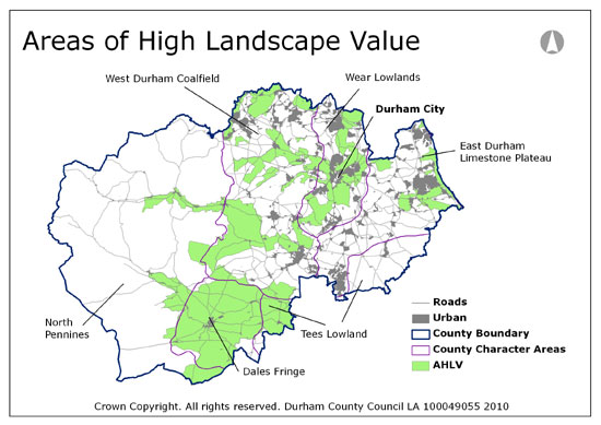 Areas of High Landscape Value