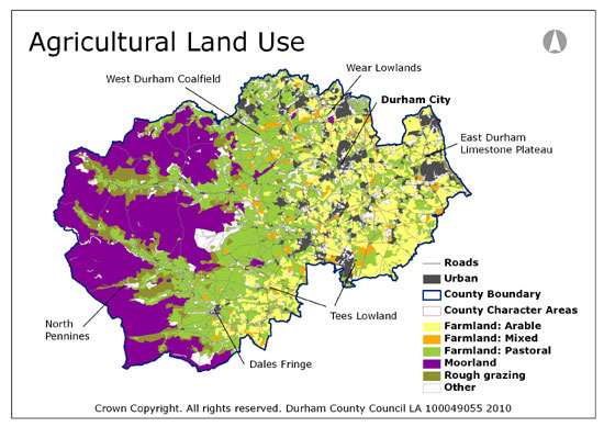 Agriculture Land Use Map