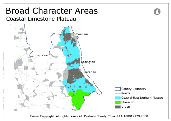 Broad Character Areas - Coastal Limestone Plateau