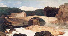 Painting of Greta Bridge - John Sell Cotman 1807. Copyright British Museum