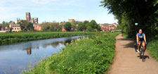 Riverside Cycleway, Durham © Copyright Stephan Cravan and licensed for reuse under a Creative Commons Licence (see Legal Information)