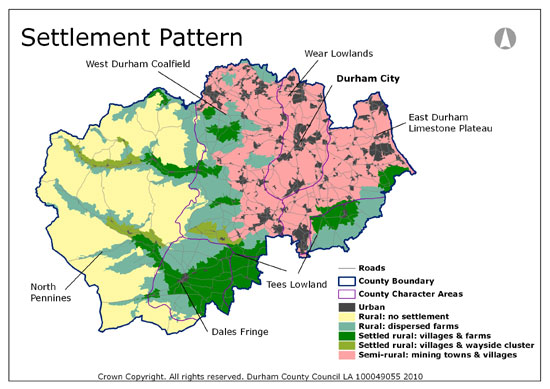 Settlement Pattern Map