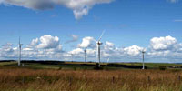 Wind generators, Tow Law - © Copyright DCC
